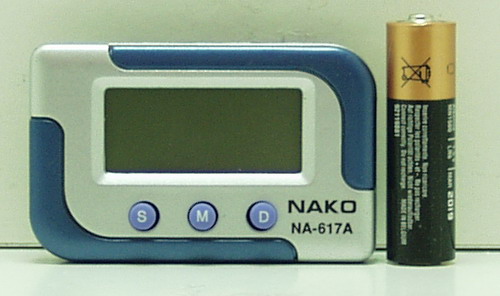 Часы автомобильные №617A NAKO (KENKO) (с будильником)