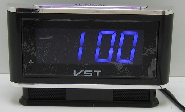 Часы-будильник электронные VST-721-5 (син. циф.)