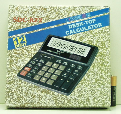 Калькулятор 822 (SDC-822) (12 разр.)