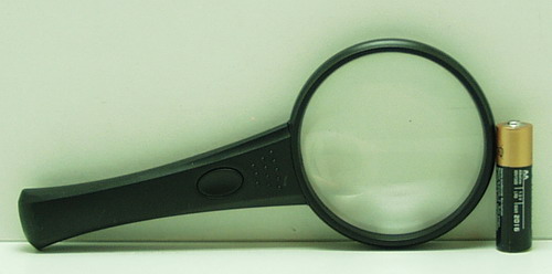 Лупа (75-3x, 19-8x mm) 2B-5 двойная с подсвет. 