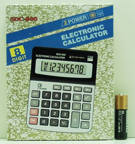 Калькулятор 800 (SDC-800) 8 разр. сред.
