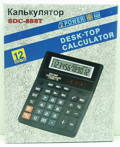Калькулятор 888T (SDC-888T) 12 разр.