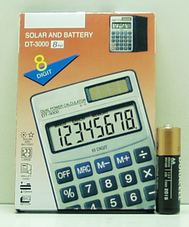 Калькулятор 3000 (DT-3000) 8 разр. мал.