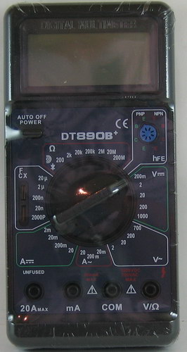Цифровой Мультиметр DT-890 B+ (с описанием.)