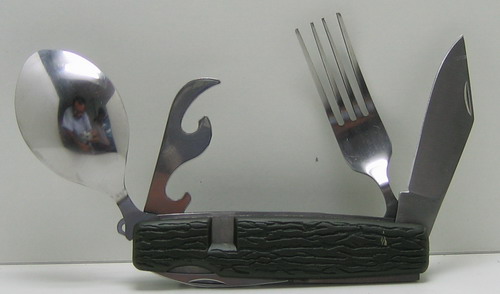 Туристический набор YK-06 (вилка, ложка, нож)