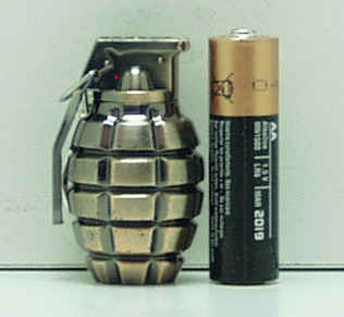 Фонарь YT-810 (2 ламп.+лаз.) граната