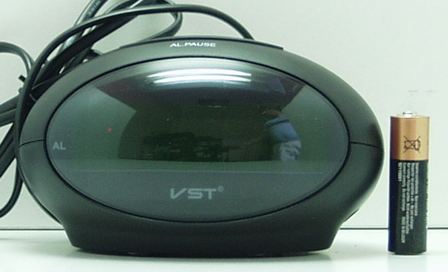 Часы-будильник электронные VST-711-2 (зел. циф.)