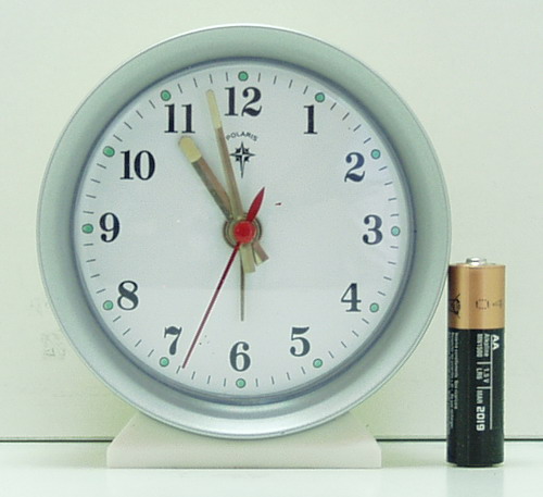Часы-будильник 837 (метал. механич.)