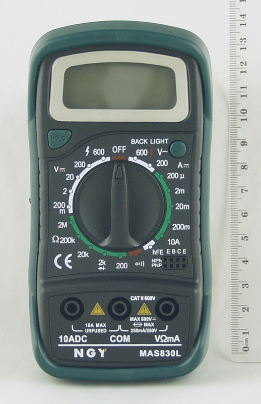 Цифровой Мультиметр MAS-830 L (в калоше, с оп.)