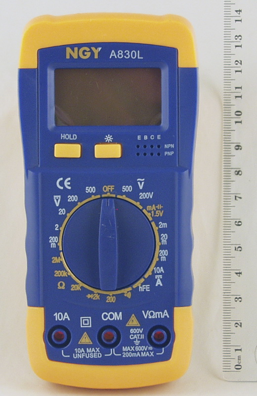 Цифровой Мультиметр A-830 L (в калоше, с оп.)