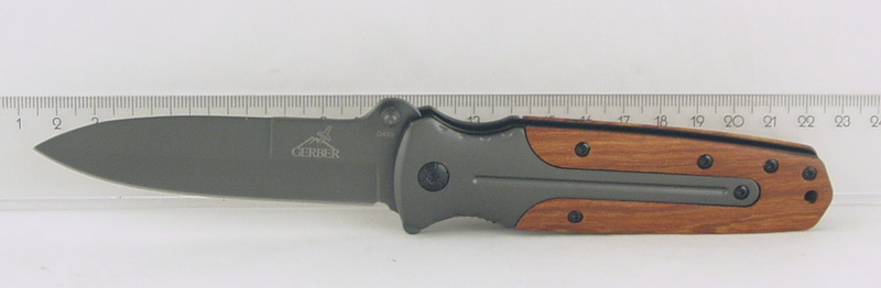 Нож 59 (DA59) раскладной с деревяной ручкой