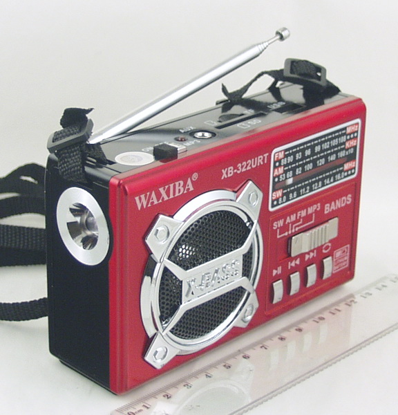 Радиоприёмник XB-322URT (FM, AM 4 Band) SD, USB