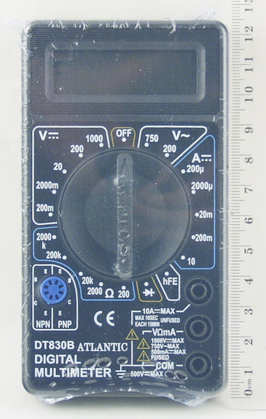 Цифровой Мультиметр DT-830 В (I сорт)