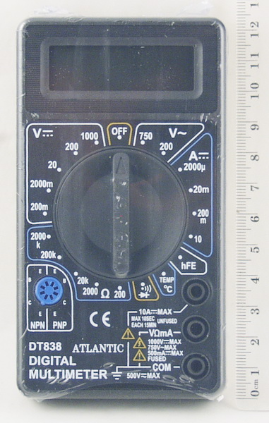 Цифровой Мультиметр DT-838 (I сорт)
