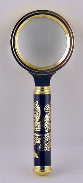 Лупа (50+) метал. золот. 