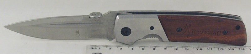 Нож 50 (DA-50). раскладной деревяная ручка
