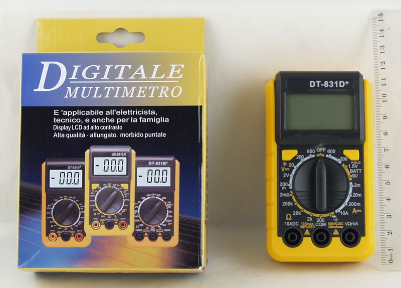 Цифровой Мультиметр DT-831D+ mini