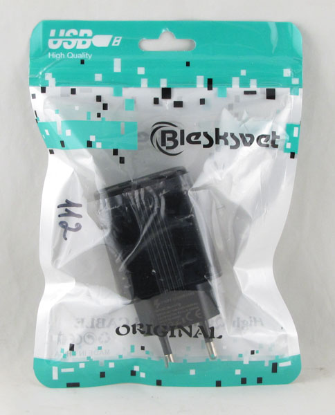 Сетевое зарядное устройство 5V 3,1A 2 USB BL-LC112
