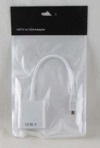 Переходник Micro HDMI-VGA (шнур 15см) H-21