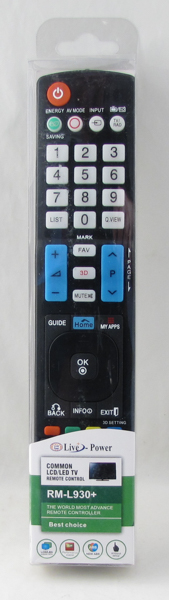 Пульт универсальный ТВ RM-L930+ для LG