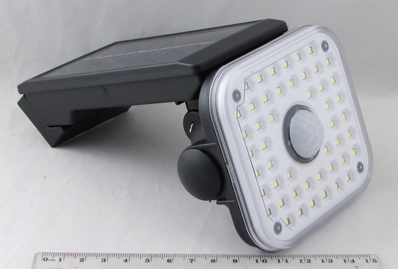 Светодиодный светильник YG-1531 с датчиком движения 48 ламп с солнечной батареей