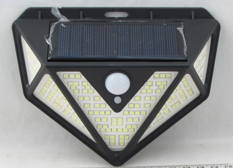 Светодиодный светильник CL-166 с датчиком движения 166 ламп с солнечной батареей