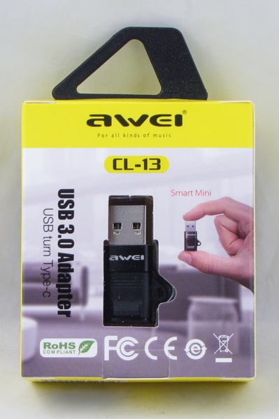Переходник TYPE-C - USB 3,0 CL-13 AWEI