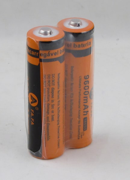 Аккумулятор 18650 9600mA FA-FA (по 2шт) бытовые оранжев.