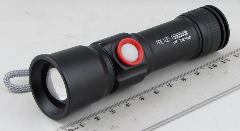 Фонарь светодиодный YYC-2005-P50 (1 мощ.+ акк.+ USB) zoom