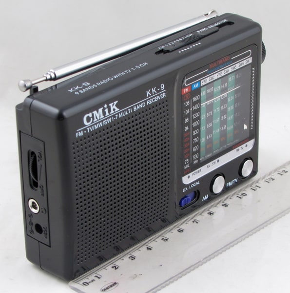 Радиоприёмник KK-9 9 band (FM/AM/SW1-7) 2AА