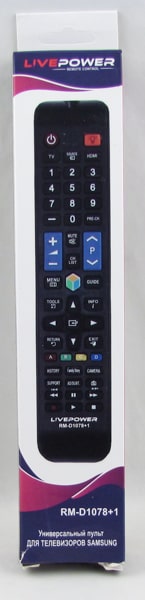 Пульт универсальный ТВ RM-D1078+1 для SAMSUNG
