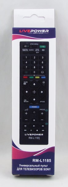 Пульт универсальный ТВ RM-L1185 для SONY