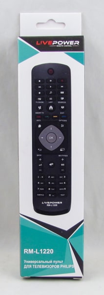 Пульт универсальный ТВ RM-L1220 для PHILIPS