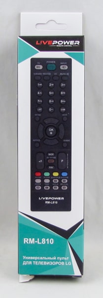 Пульт универсальный ТВ RM-L810 для LG