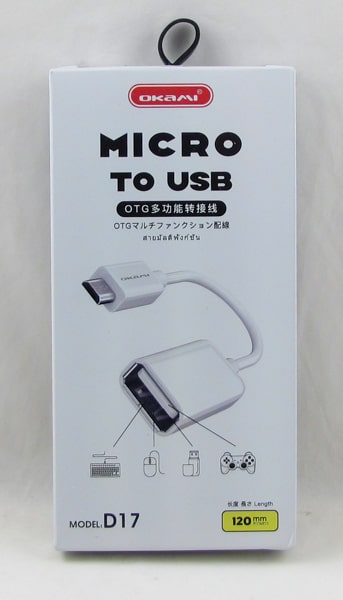Переходник USB-Micro OTG D-17
