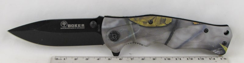 Нож 048 (B-048G1) раскладной BOKER трофи