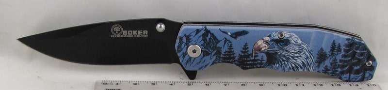 Нож 230 (F-230C) раскладной BOKER орел