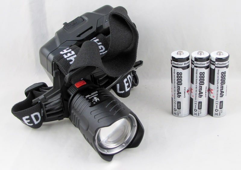 Фонарь налобный FA-T111-P160