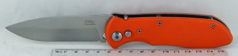 Нож 536 (A-536K) красный выкидной
