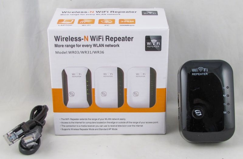 WiFi усилитель LV-WR03(2616) 220V 300 Мбит/с 802.11В черный