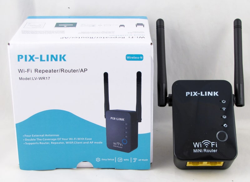 WiFi усилитель LV-WR17(2855) 220V Pix-Link черный