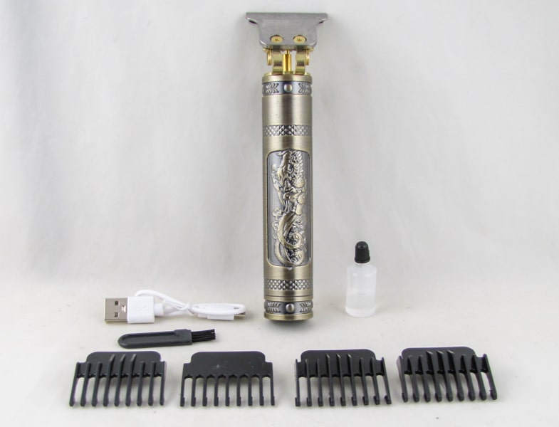 Машинка для стрижки волос (триммер) (встроенный аккумуляторTYPE-C) EM-T66 4 насадки 1,5-4мм