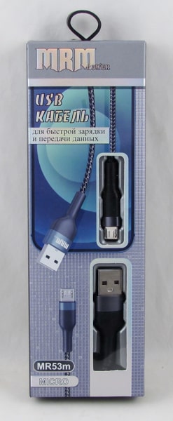 Кабель SAMSUNG 1м MR-53-V8 3A в короб. MRM