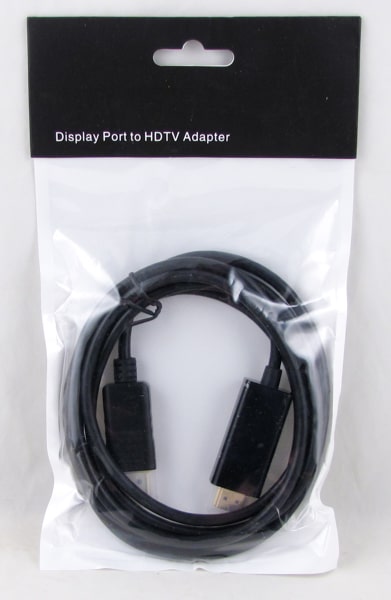 Кабель-переходник DisplayPort-M - HDMI-M H-99 (шнур 1,8м)