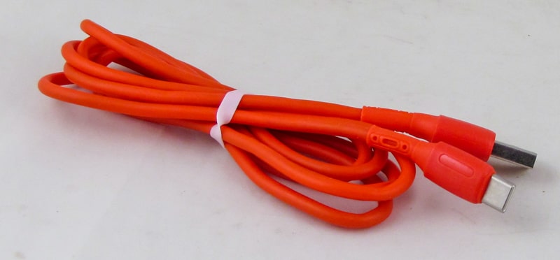Кабель TYPE-C 1,5м G-06B-TC силиконовый красный