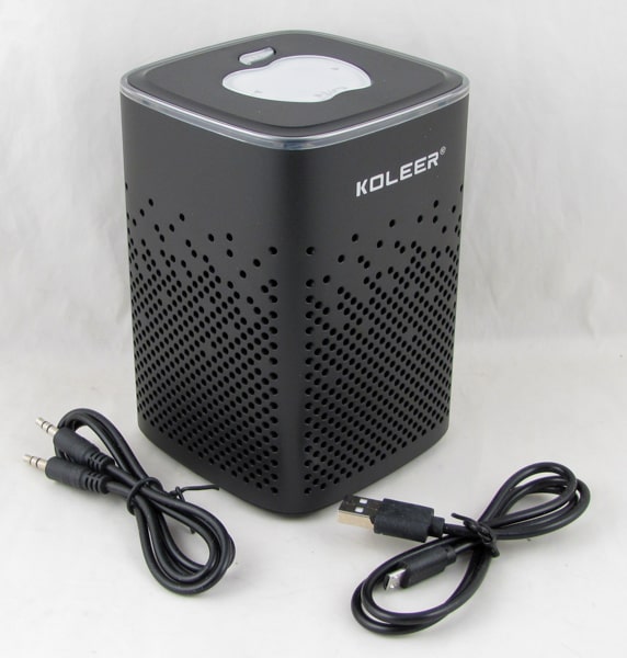 Колонка MP3 с FM-прием., USB, SD S-818 черная Bluetooth