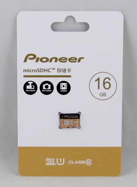 Карта памяти microSD Pioneer 16Gb класс 10