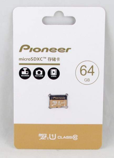 Карта памяти microSD Pioneer 64Gb класс 10