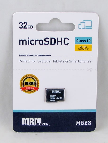Карта памяти microSD MB-23 32Gb 10Mb/s класс 10