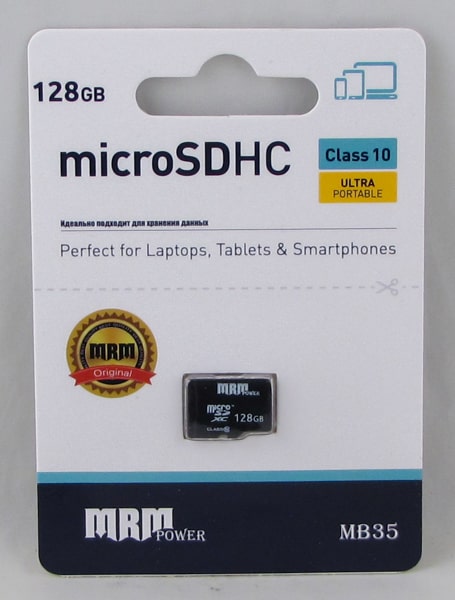 Карта памяти microSD MB-35 128Gb 10Mb/s класс 10